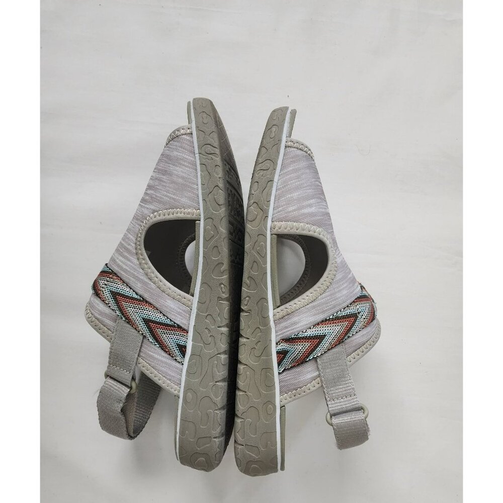 MUK LUKS Women's Clay Boardwalk Parade Microfiber Slingback Mule Sandal Size 9 - Picture 8 of 16